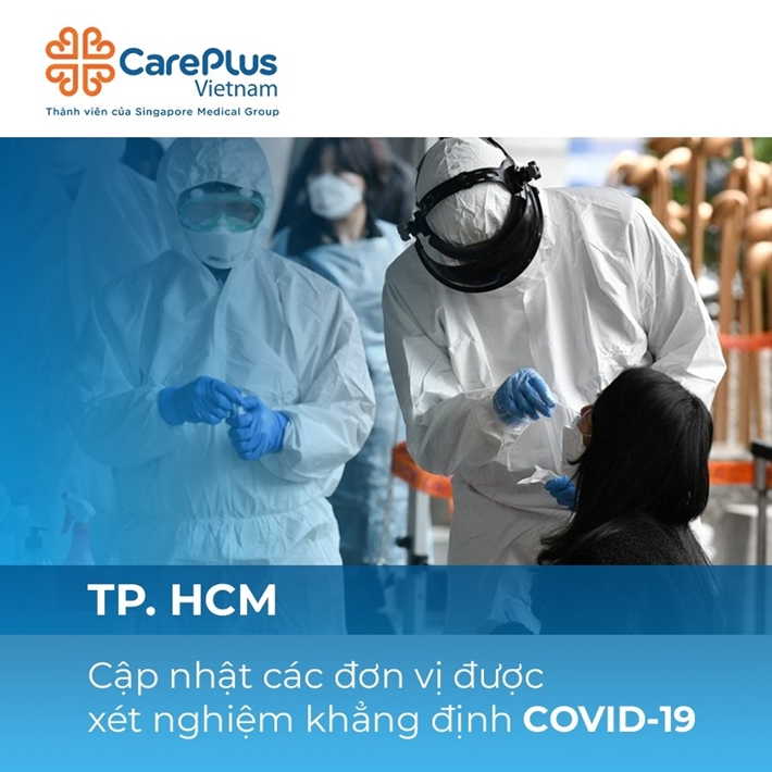 TP.HCM: Cập nhật các đơn vị được xét nghiệm khẳng định COVID-19