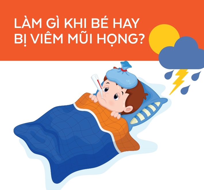 Làm Gì Khi Con Hay Bị Viêm Mũi Họng?