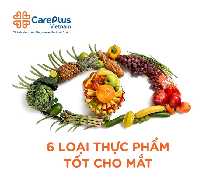 6 Loại Thực Phẩm Tốt Cho Mắt