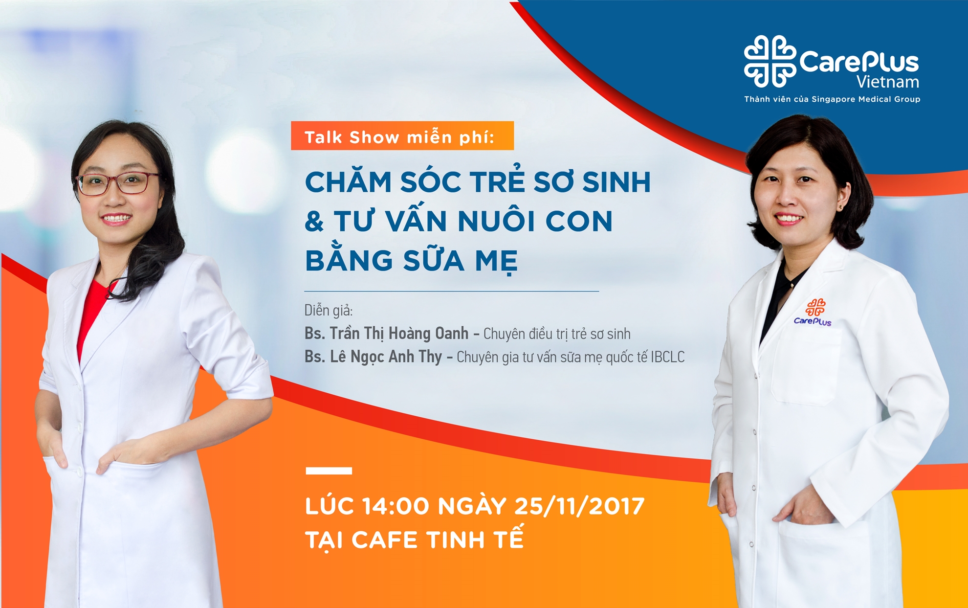 Hội Thảo "Chăm Sóc Trẻ Sơ Sinh & Tư Vấn Nuôi Con Bằng Sữa Mẹ"