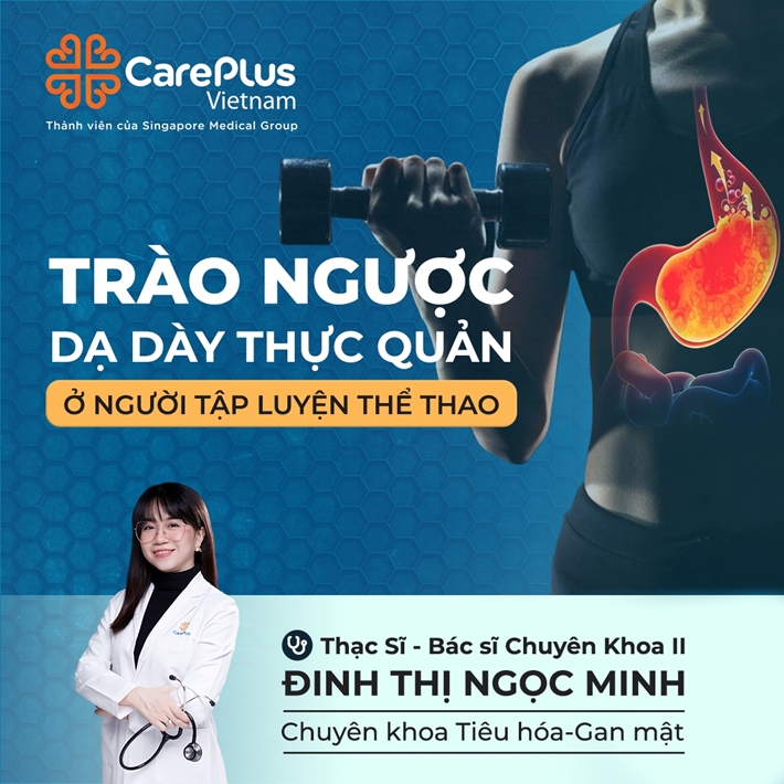 Trào Ngược Dạ Dày Thực Quản Ở Người Tập Luyện Thể Thảo - Yếu Tố Ít Được Nhận Ra