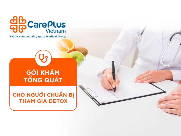 Khám tổng quát cho Nữ chuẩn bị tham gia Detox