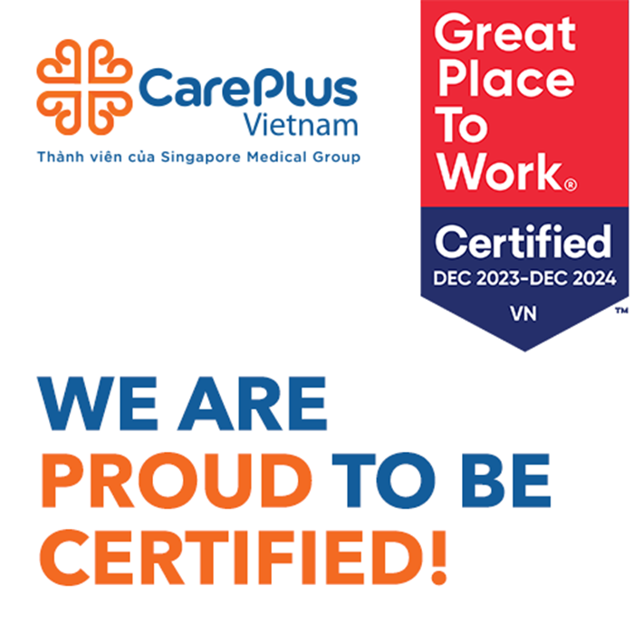 CAREPLUS INTERNATIONAL CLINICS HAS OFFICIALLY ACHIEVED THE GREAT PLACE TO WORK CERTIFICATION