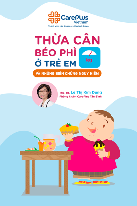 Thừa cân béo phì ở trẻ em và những biến chứng nguy hiểm