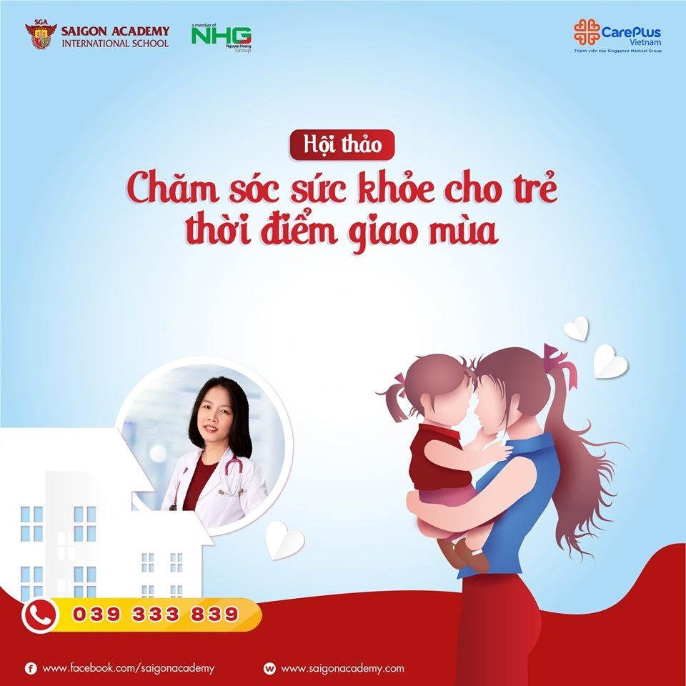 Đăng kí tham dự hội thảo " Chăm sóc sức khỏe cho trẻ thời điểm giao mùa"