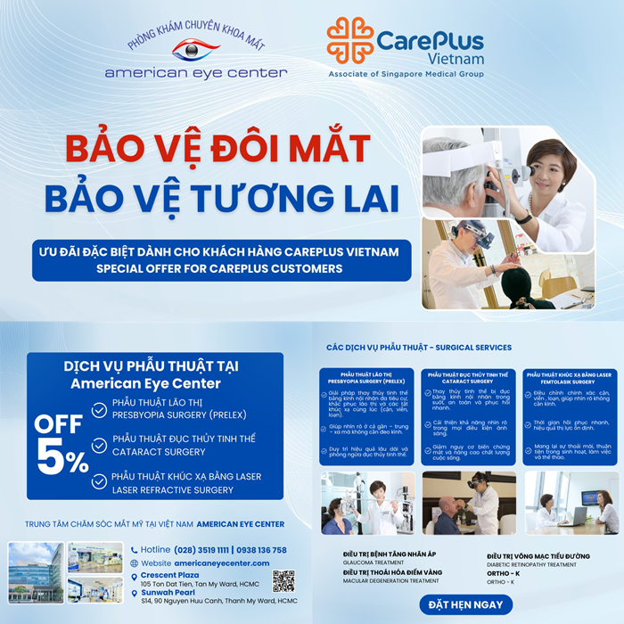 CAREPLUS × AMERICAN EYE CENTER: PROTECT YOUR EYES. PROTECT YOUR FUTURE