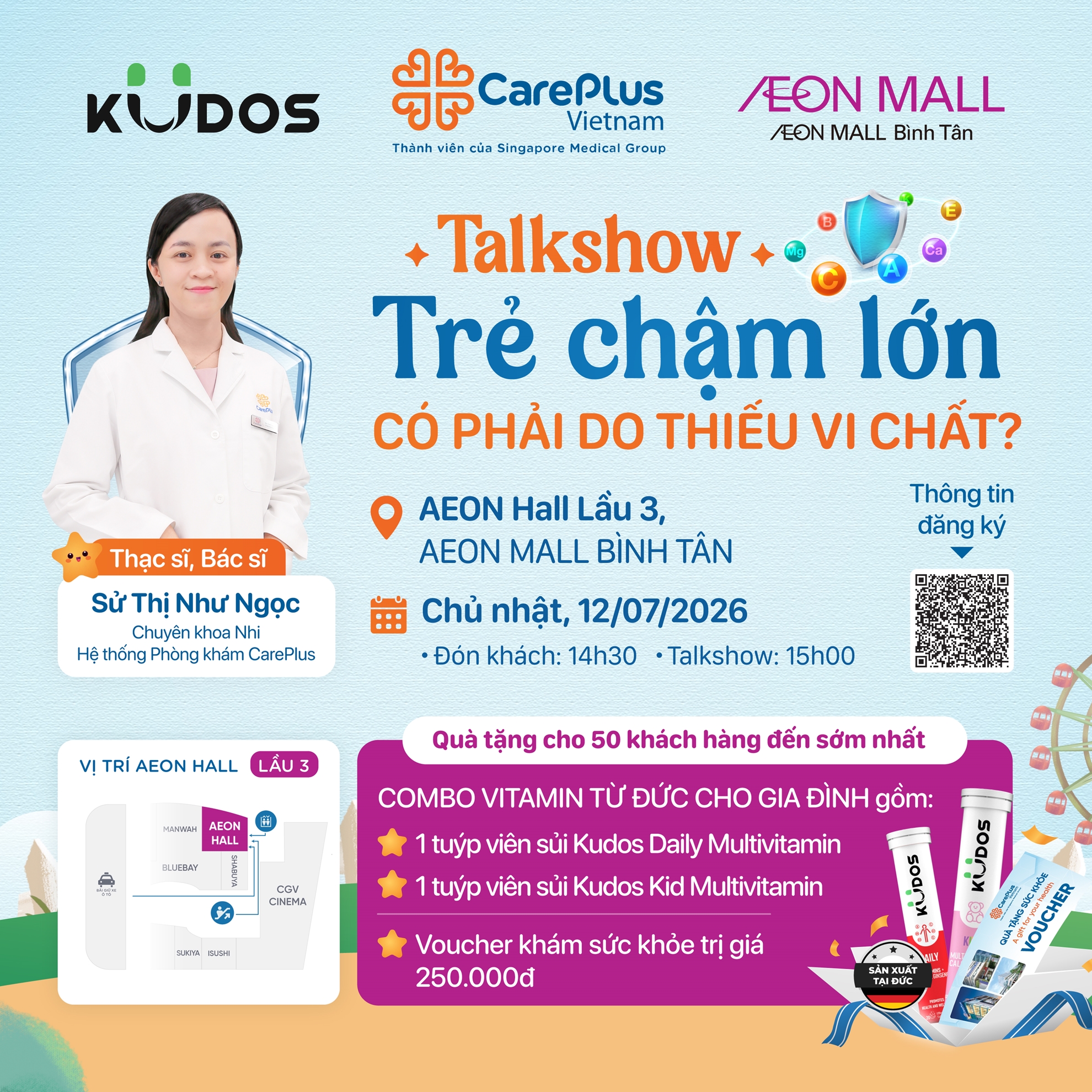 🎤 TALKSHOW: TRẺ CHẬM LỚN CÓ PHẢI DO THIẾU VI CHẤT? 