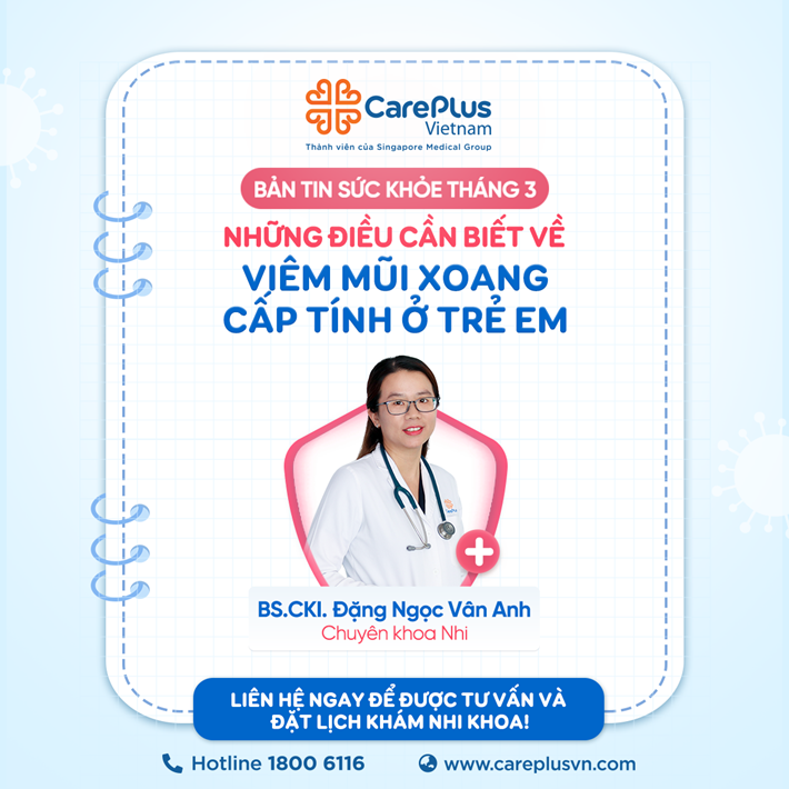 VIÊM XOANG CẤP TÍNH Ở TRẺ EM