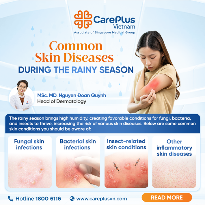 UNDERSTANDING COMMON SKIN DISEASES DURING THE RAINY SEASON! 