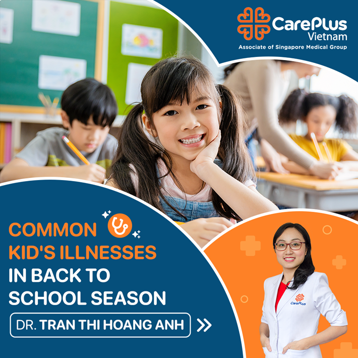 Common kid's illnesses in back to school season