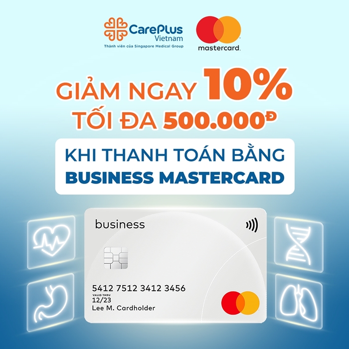Ưu đãi khi thanh toán bằng thẻ Business Mastercard 
