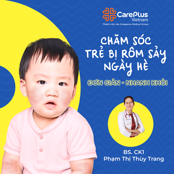 Cách Chữa Rôm Sảy Ngày Hè Cho Bé Nhanh Khỏi