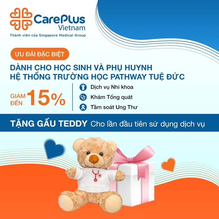 Hệ thống trường học Pathway Tuệ Đức kết hợp cùng Hệ thống Phòng khám CarePlus 