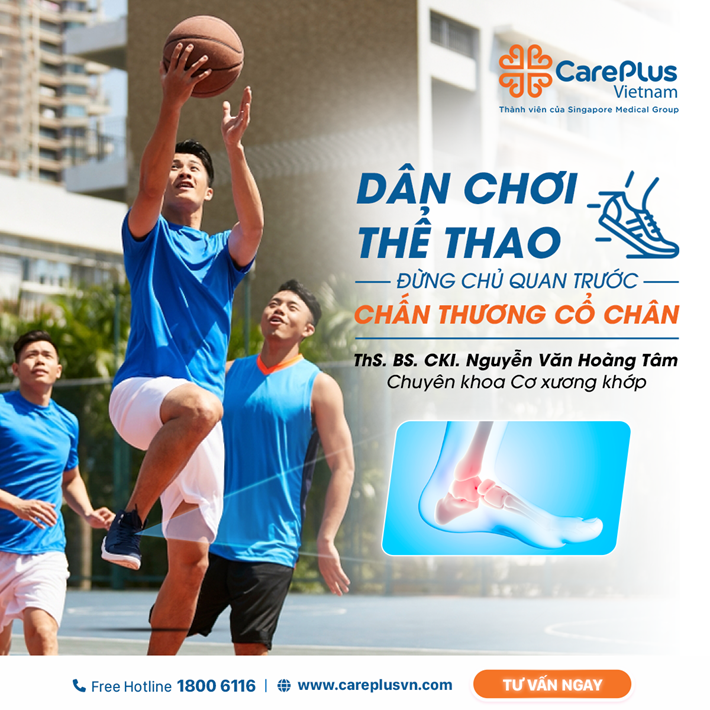DÂN CHƠI THỂ THAO ĐỪNG CHỦ QUAN TRƯỚC CHẤN THƯƠNG CỔ CHÂN 