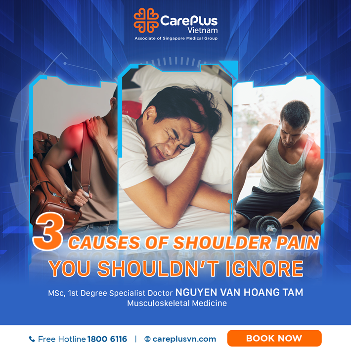 3 CAUSES OF SHOULDER PAIN YOU SHOULDN’T IGNORE 