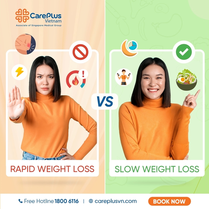 IS IT SAFE TO LOSE WEIGHT TOO QUICKLY? 