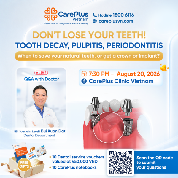 LIVESTREAM | Q&A WITH DOCTOR: DON'T LOSE YOUR TEETH! TOOTH DECAY, PULPITIS, OR PERIODONTITIS? When can natural teeth be saved, and when is a dental crown or Implant needed? 