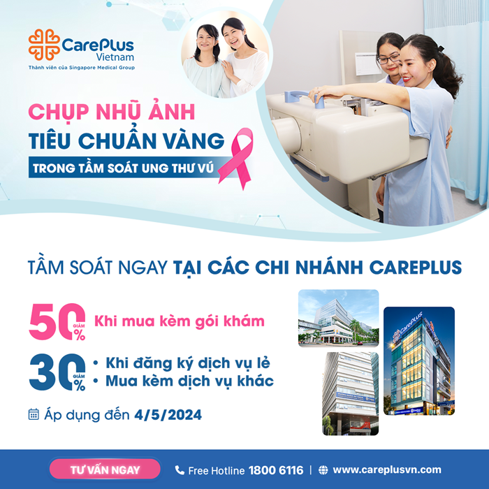 CHỤP NHŨ ẢNH - “TIÊU CHUẨN VÀNG” TRONG TẦM SOÁT UNG THƯ VÚ