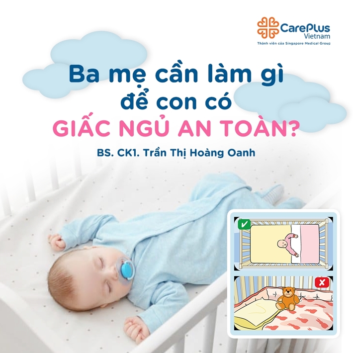 Bạ mẹ cần làm gì để con có giấc ngủ an toàn?