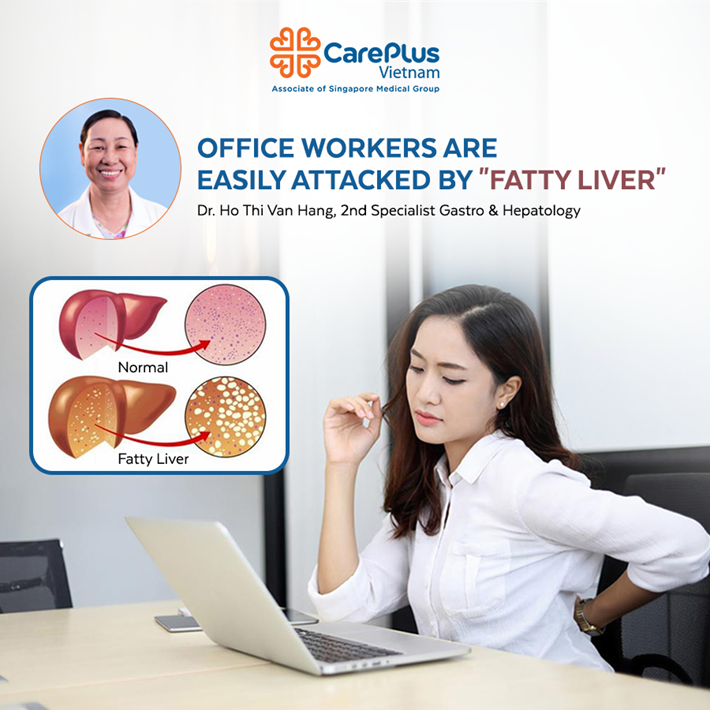 OFFICE WORKERS ARE EASILY ATTACKED BY "FATTY LIVER" 