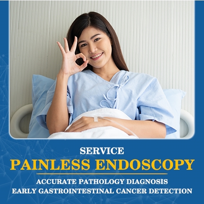 PAINLESS ENDOSCOPY  Accurate pathology diagnosis and early gastrointestinal cancer detection