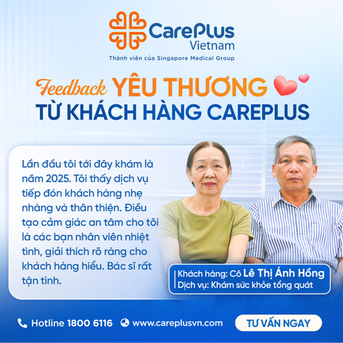 FEEDBACK YÊU THƯƠNG TỪ KHÁCH HÀNG CỦA CAREPLUS    