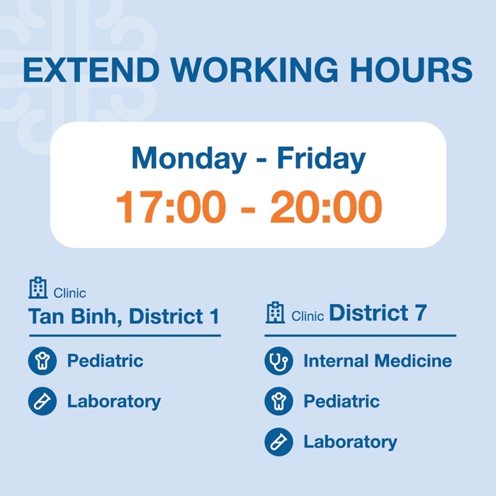 Announcement of extending working time 