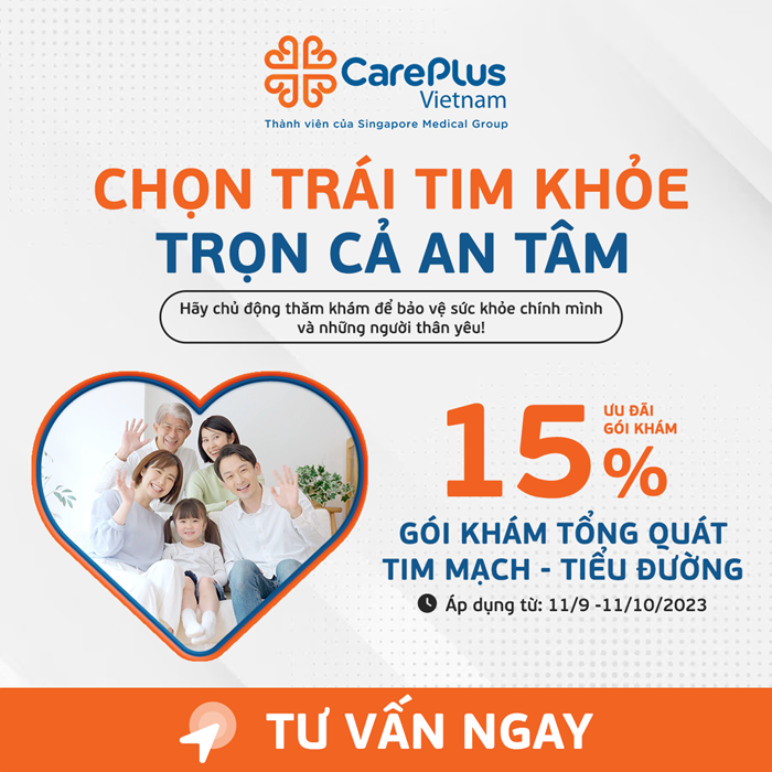 "CHỌN TRÁI TIM KHỎE - TRỌN CẢ AN TÂM” - ƯU ĐÃI GÓI KHÁM THÁNG 9