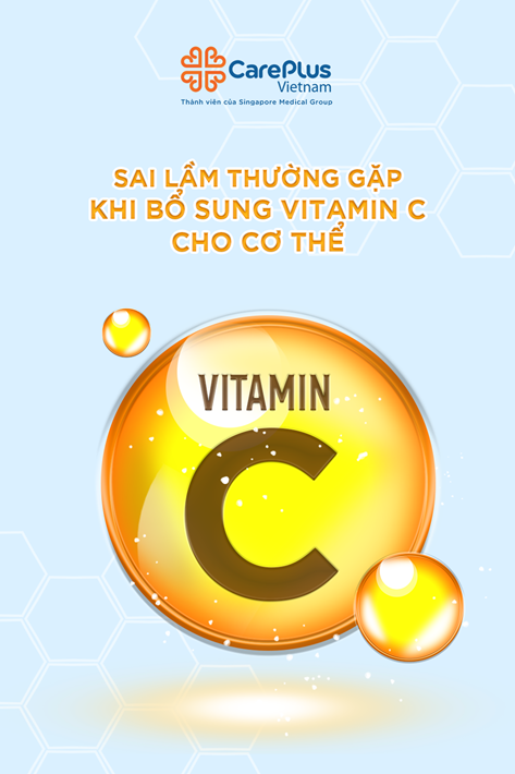 Sai lầm thường gặp khi bổ sung Vitamin C cho cơ thể!!!