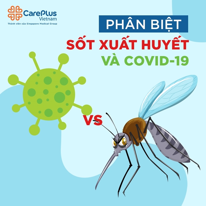 Phân biệt Covid-19 và sốt xuất huyết 