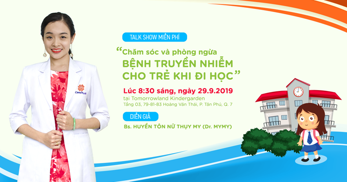 Livestream "Phòng ngừa và chăm sóc bệnh truyền nhiễm cho trẻ khi đi học"