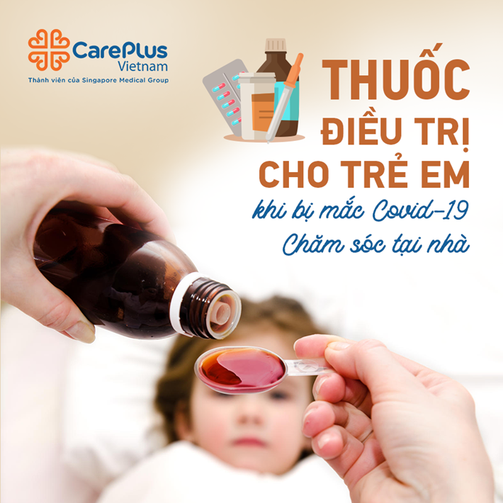 Medicines can be used at home for children with Covid-19 
