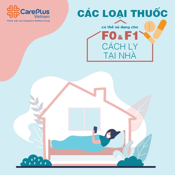 Các loại thuốc có thể sử dụng cho F0, F1 cách ly tại nhà