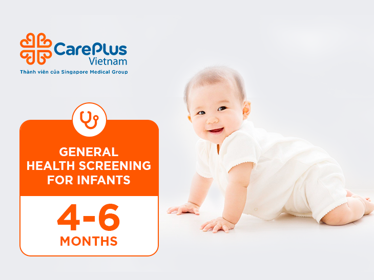 General health screening for babies 4-6 months