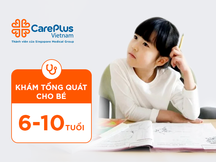 Khám tổng quát cho trẻ 6-10 tuổi