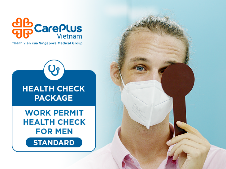 Work permit health check for Men - Standard