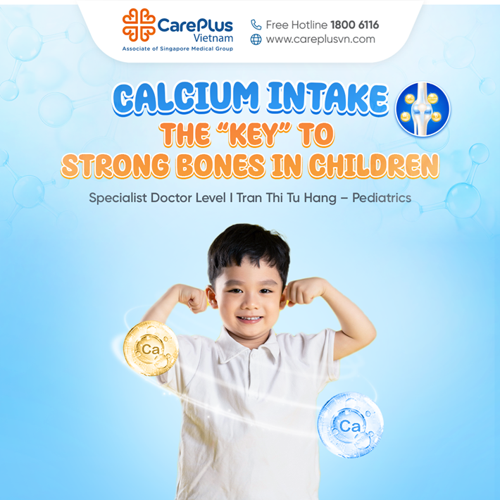CALCIUM INTAKE – THE “KEY” TO STRONG BONES IN CHILDREN 