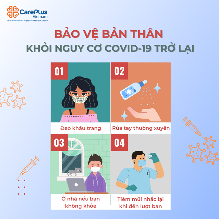 Bảo vệ bản thân và gia đình khỏi nguy cơ Covid-19 trở lại!