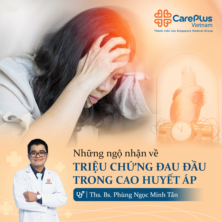 Những ngộ nhận về triệu chứng đau đầu trong cao huyết áp 