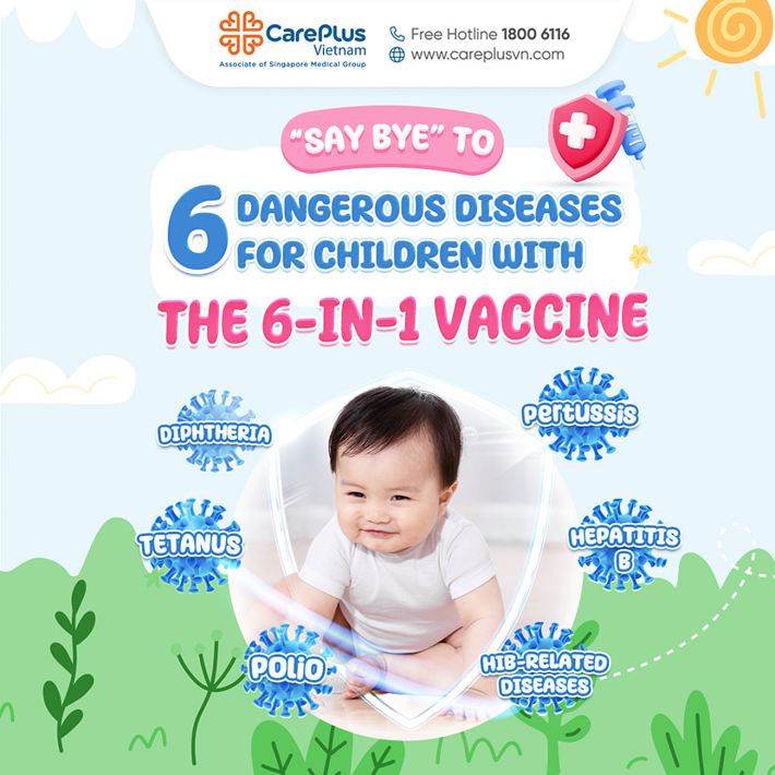 PROTECT YOUR BABY FROM 6 WEEKS OLD WITH THE 6-IN-1 VACCINE – FOR A HEALTHY START IN LIFE 