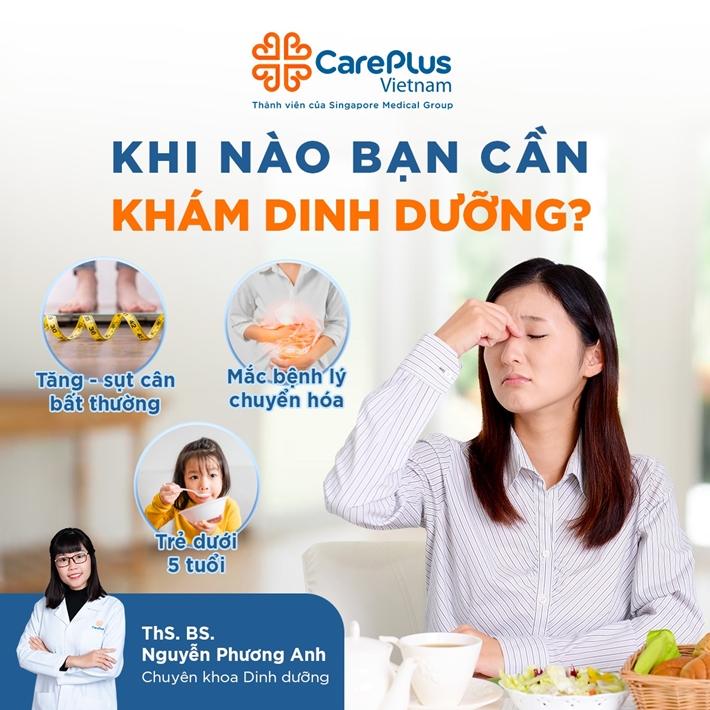 KHI NÀO BẠN CẦN ĐI KHÁM DINH DƯỠNG? 
