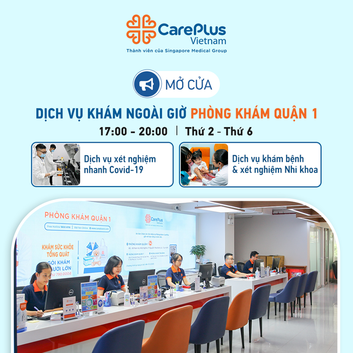 Extend the working hours of CarePlus District 1 Clinic 