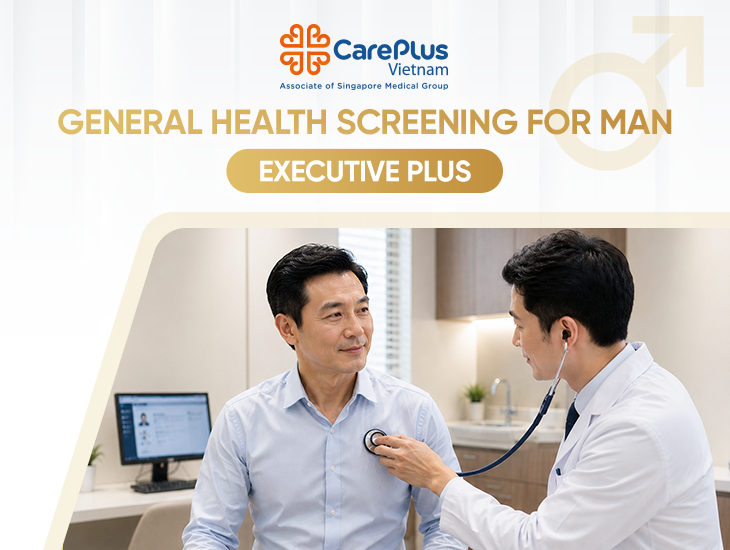 General Health Screening for Men (Executive Plus)