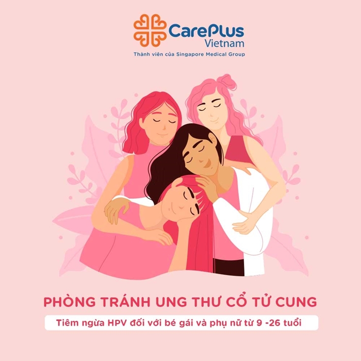 PHÒNG TRÁNH UNG THƯ CỔ TỬ CUNG - TIÊM NGỪA HPV ĐỐI VỚI BÉ GÁI VÀ PHỤ NỮ TỪ 9-26 TUỔI