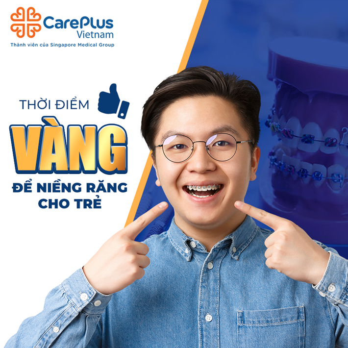 Thời điểm “vàng” để niềng răng cho trẻ.