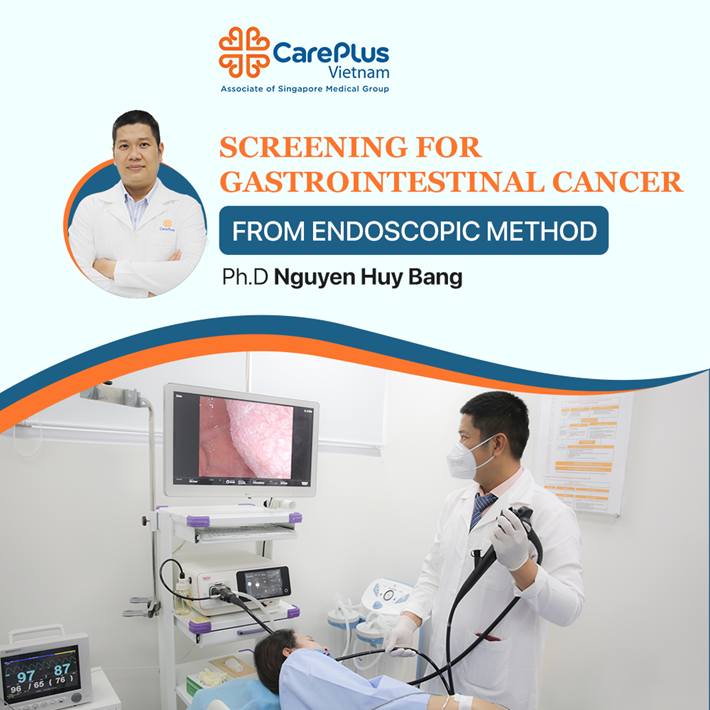 Gastrointestinal cancer screening from endoscopic methods.