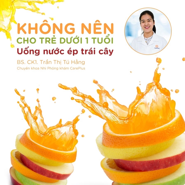 Có nên cho trẻ uống nước ép trái cây?