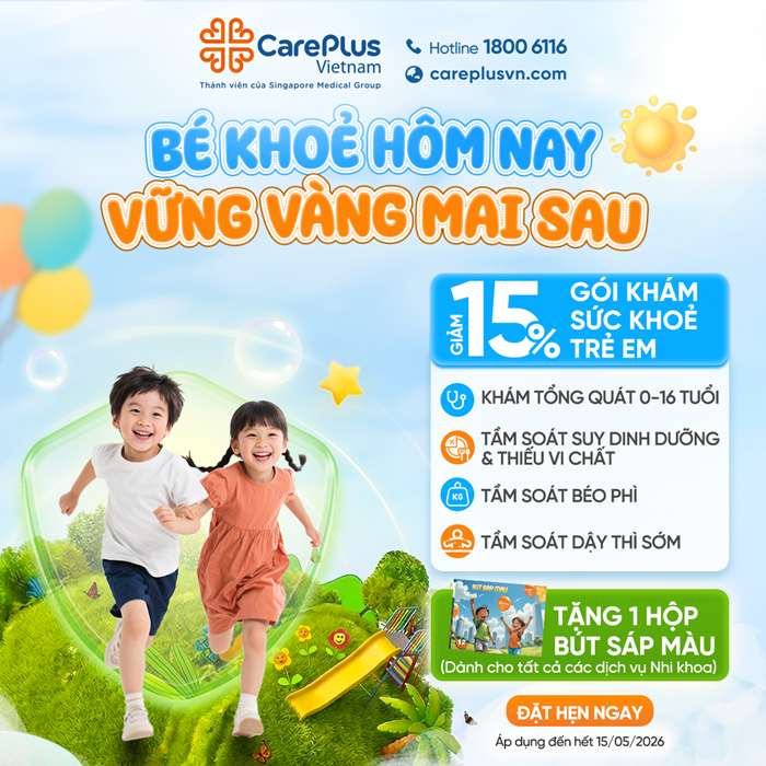 BÉ KHỎE HÔM NAY, VỮNG VÀNG MAI SAU 