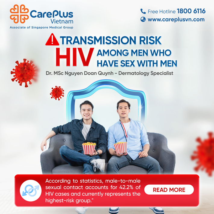 INCREASING HIV INFECTION RISK AMONG MEN WHO HAVE SEX WITH MEN IN VIETNAM! 