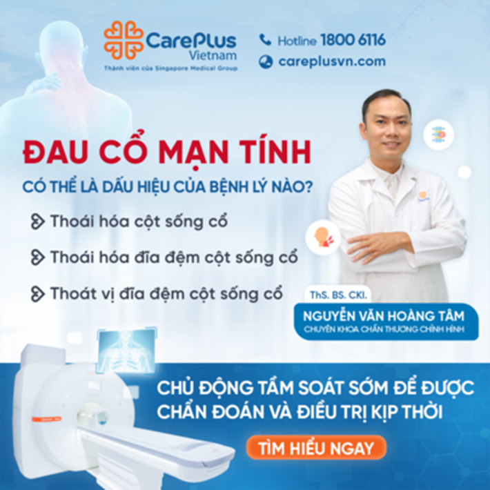 ĐAU CỔ MẠN TÍNH CÓ THỂ LÀ DẤU HIỆU CỦA BỆNH LÝ NÀO? - LẮNG NGHE CƠ THỂ ĐỂ CHỦ ĐỘNG BẢO VỆ SỨC KHỎE 